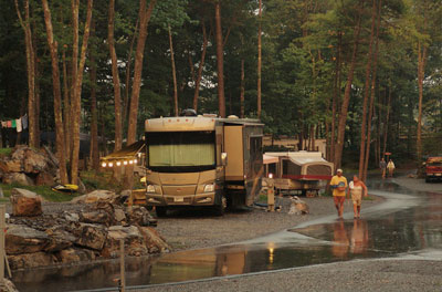 Deluxe Full Maine RV Camping Sites